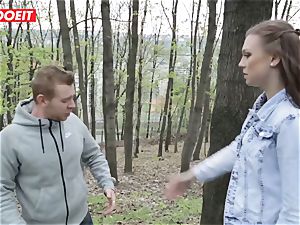 LETSDOEIT - red-hot teenager Gets disciplined For pissing Outside